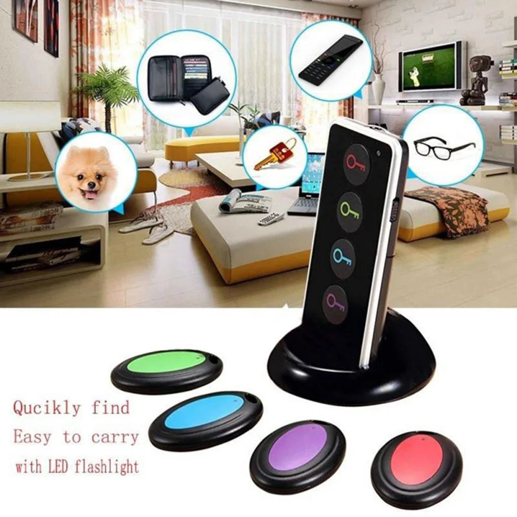 Wireless Smart Key Finder & Anti-Lost Tracker – Bluetooth Locator for Keys, Phones, Bags, and Pets