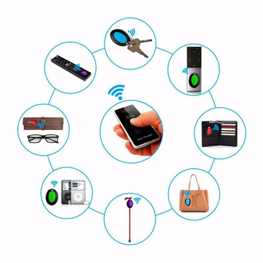 Wireless Smart Key Finder & Anti-Lost Tracker – Bluetooth Locator for Keys, Phones, Bags, and Pets