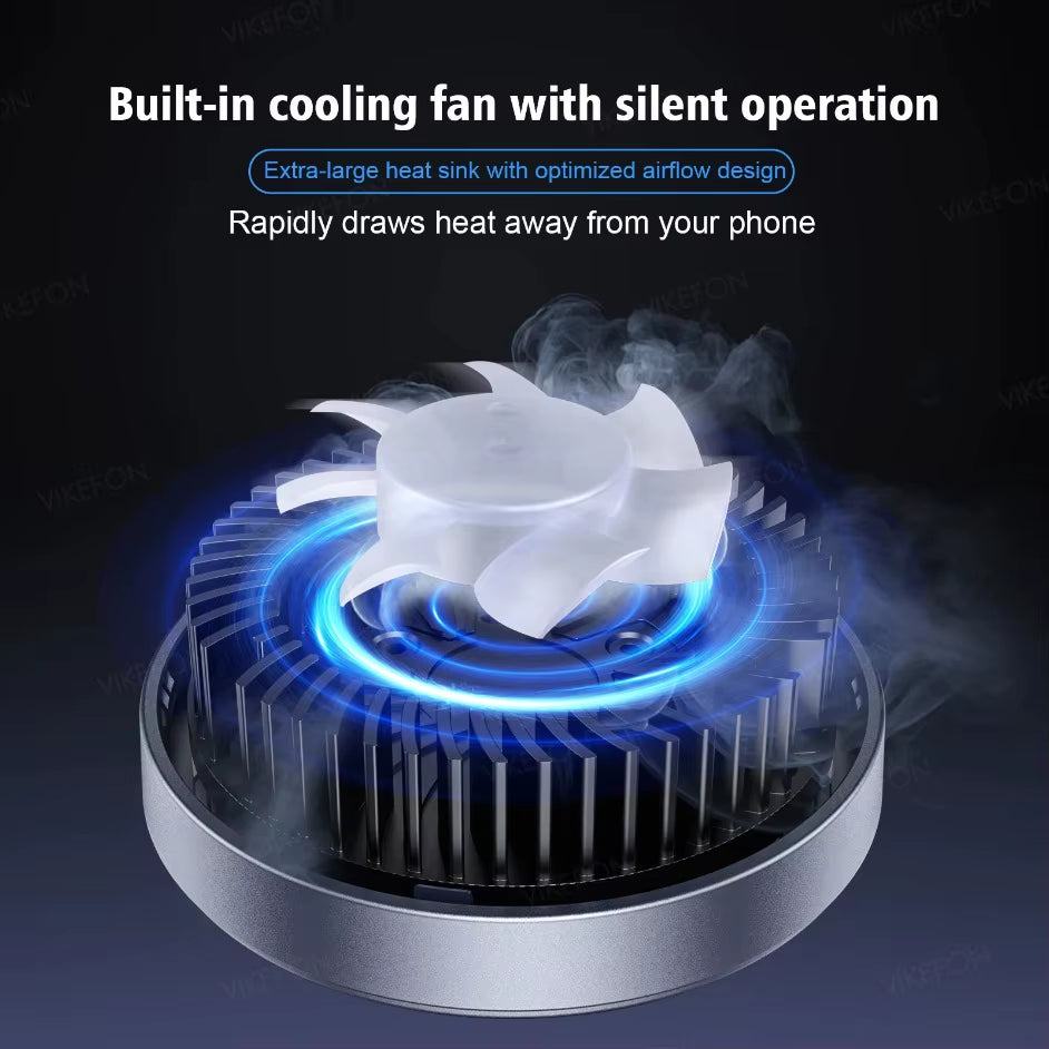 3-in-1 Qi2 15W Magnetic Wireless Charging Stand for iPhone 12–17 Pro Max, Apple Watch (Series 2–10), and AirPods (Pro & Gen 4)
